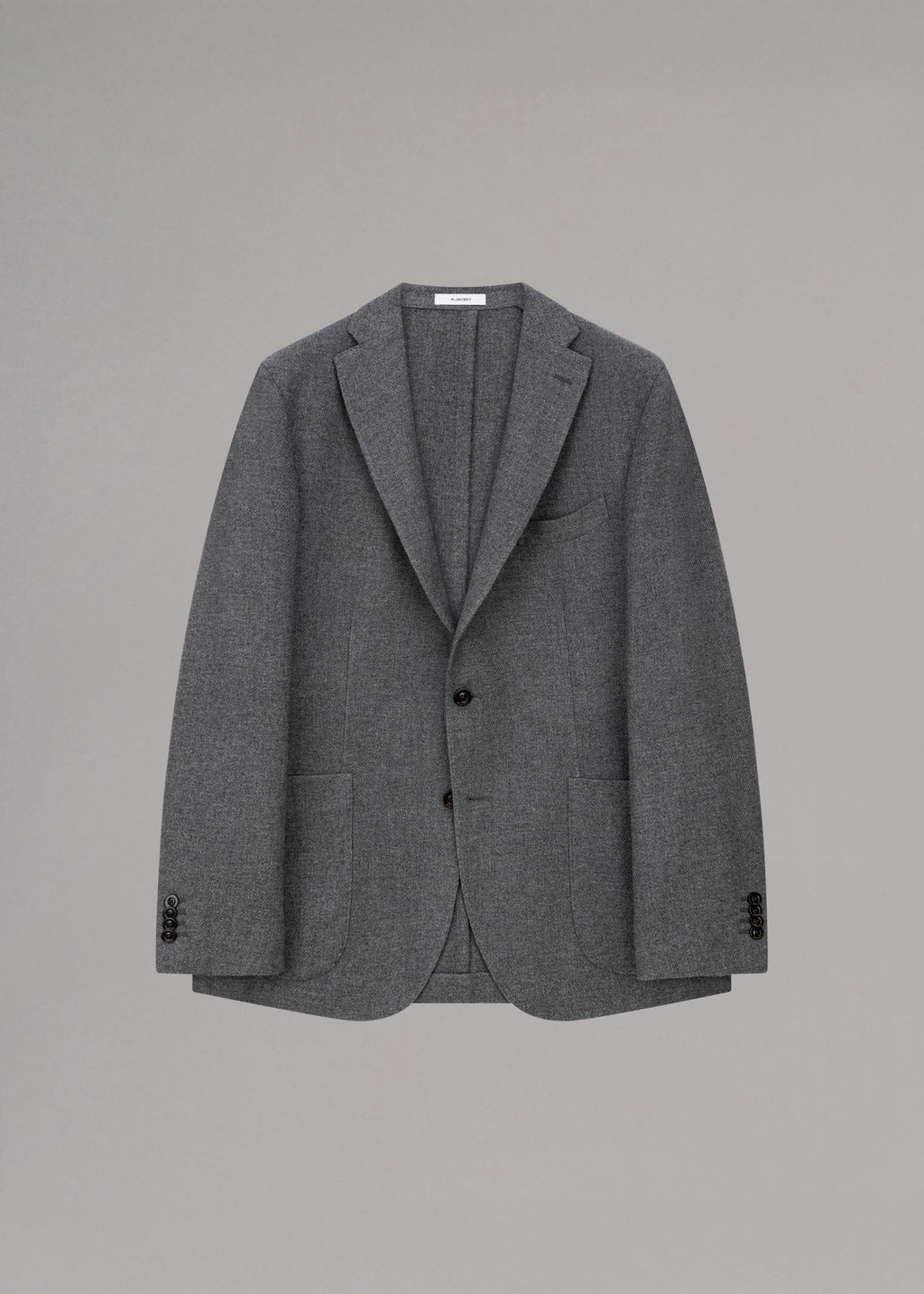 Wollsakko von Boglioli in grau – Dantendorfer - Main Image