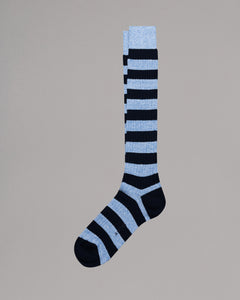 Gestreiftes lange Socken