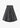 'Safi' Pleated Taffeta Skirt