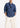 Lange Jeansbluse mit Schleifenkragen