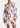 Geblümtes Mini-Kleid mit Bindegürtel