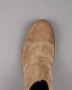 Alberto Fasciani suede leather boot in brown for men